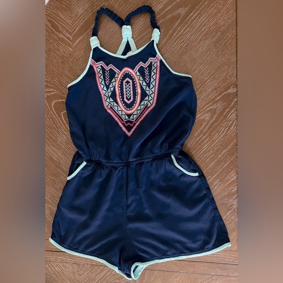 Xhilaration Other - Xhiliration Embroidered Romper